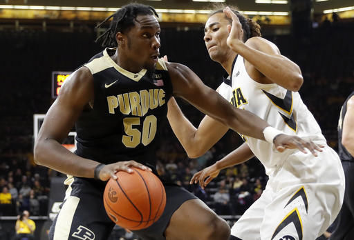 Jok, Iowa upend No. 17 Purdue 83-78